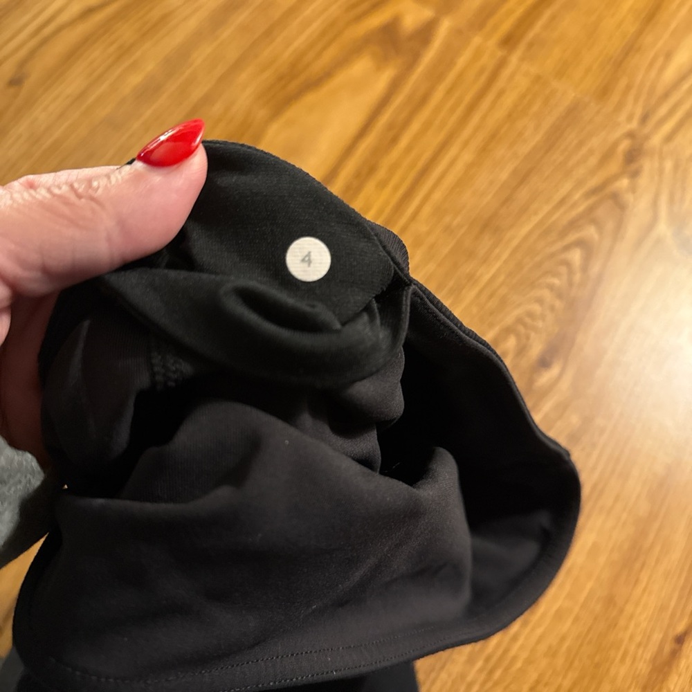 Lululemon legging with sheer sides